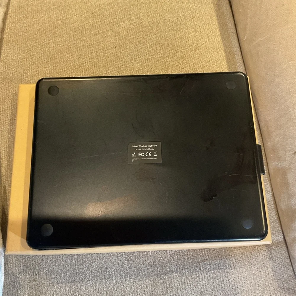 Black Tablet Keyboard Case